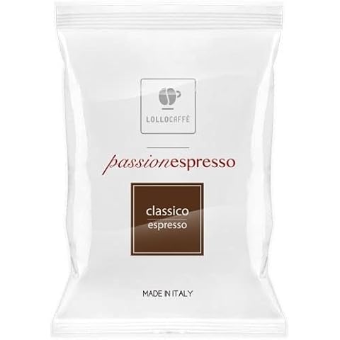 (Classico, 100 Capsules) - Caffe Lollo PassionEspresso - NESPRESSO Compatible Espresso Capsules - ITALIAN coffee from Napoli - Made in Italy (Classico, 100 Capsules) Cover