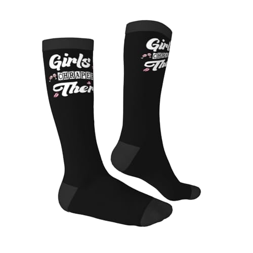 Women'S Knee High Socks Girls Trip Cheaper Than Therapy Classic Athletic Thin High Stocking Sport Casual Tube Socks3