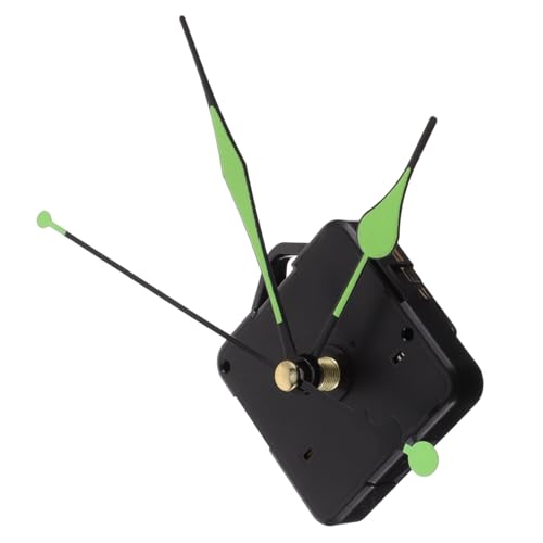 KITANDOVE 1 セット 時計ムーブメント電池式 時計の針とモーターキット DIY時計修理部品 時計分クロック供給 掛け時計 時計機構 電池式 時計の仕組み プラスチック Light Green