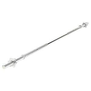 DTX Fitness 6ft International Spinlock Barbell – Chrome