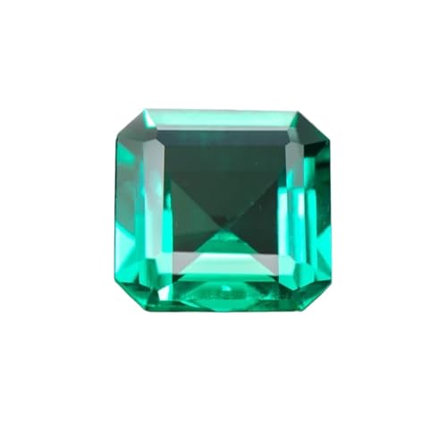 Pierre émeraude de Colombie taillée Asscher : l'éclat parfait pour vos bijoux