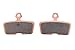 SRAM Code Brake Pads Copper/Steel, Metallic