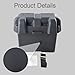 Aymzbd Battery Box Container Portable Heavy Duty Multifunction Organizer Carrier for Automotive Outdoor Cars RV Motorcycles, Length 33.5 cm