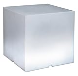 Lumisky 303167 - Lámpara LED portátil con Mando a Distancia (40 x 40 x 40 cm, 5W), diseño de Cubo