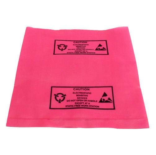 UREC Antistatic ESD Safe Pink Bag (250x300mm) - Ideal for Mother Board, Hard Disk and Electronic Item Packing - Protect Your Components from Static Electricity, Pack of 50 Pcs (B0BZ9RFY5X) Amazon Price History, Amazon Price Tracker