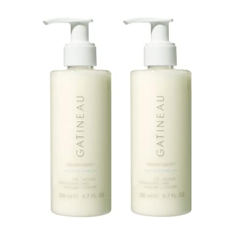 Gatineau - Thérapie Pureté Mineraux Marins Micellar Milk Cleanser Duo, Removes Makeup, Gentle for Normal to Dry Skin (200ml x 2) Cover