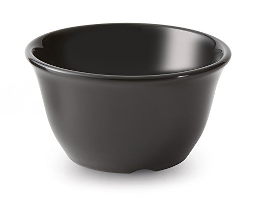 G.E.T. BC-70-BK Melamine Bouillon Cup/Bowl, 7 Ounce, Black (Set of 12)