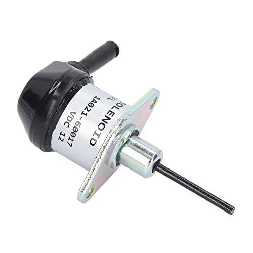 Válvula solenoide de parada de combustível, 1A021‑60017 12V DC Flameout Válvula de substituição Boa