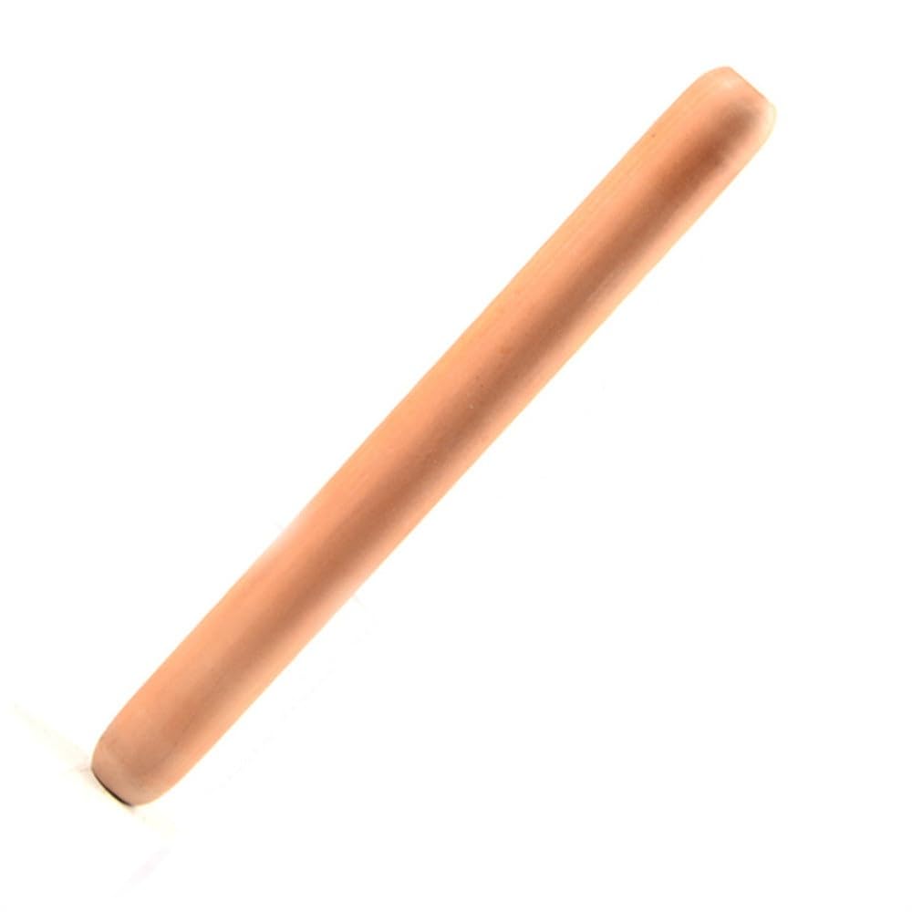 Rouleau à pâtisserie en bois épais et étendu Multicolore 90 cm de long