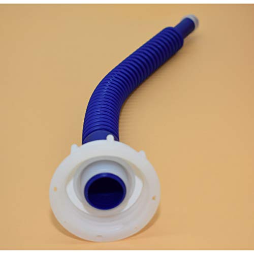 Multitanks - Bec de vidange flexible bleu longueur 38cm avec écrou femelle S60x6 (din 61) - sortie 20mm Cover