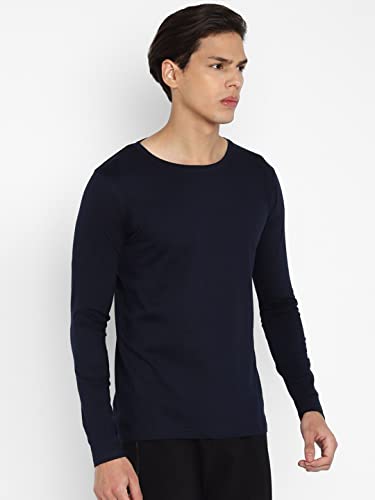 Image of London Crew Round Neck Full Sleeve Regular Fit Casual Cotton Plain Solid Tshirt for Men Full-Solid-23