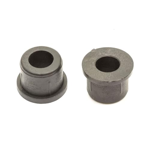 2x Plastic Reducer Bushes 22mm to 12mm / 1/2 Wheel Axle Bore Wheelbarrow Sack Truck Cart Barrow