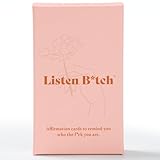 Listen B*tch Affirmation Cards | 50 Daily Affirmations to Remind You Who The F*ck You Are