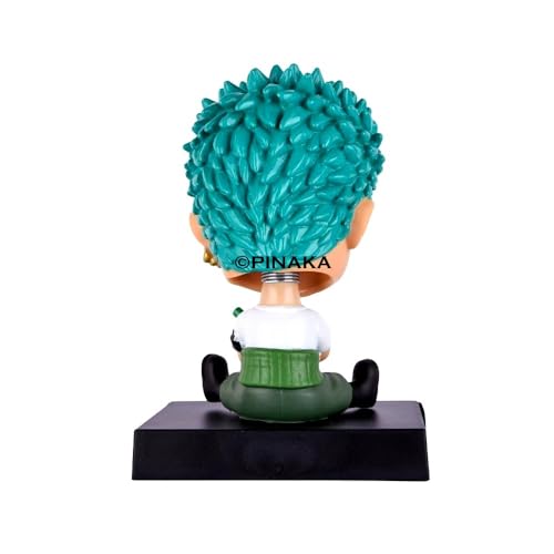 Image of PINAKA Roronoa Zoro One Piece Anime Bobblehead Action Figure Bobble Head Figurine