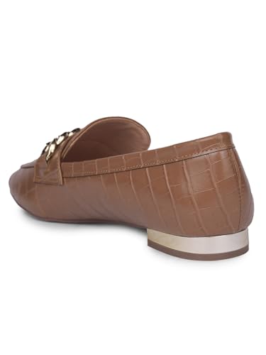 Image of Bata 5515 JESS RED Ballerina Shoes for Women | Ideal for Both Casual and semi-Formal Occasions | Comfortable | Lightweight | All Day Comfort Size- 1