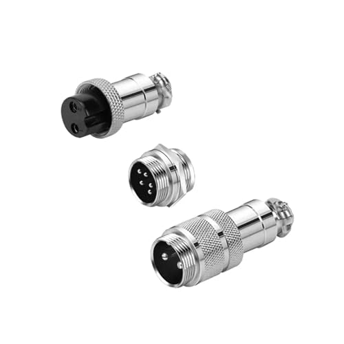 Conectores GX16 de 5 pines macho hembra para chasis y cable 10 sets 6