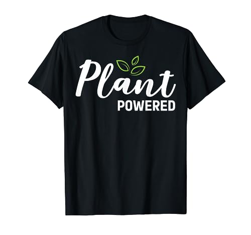 Vegan Plant Based Diet Plant Powered Vegetarian T-Shirt