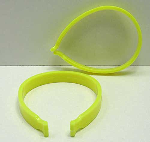 Land-Haus-Shop Hosenklammer Set 2 TLG. aus Kunststoff fürs Fahrrad,Hosen Klammern Spangen Clips (LHS) Cover