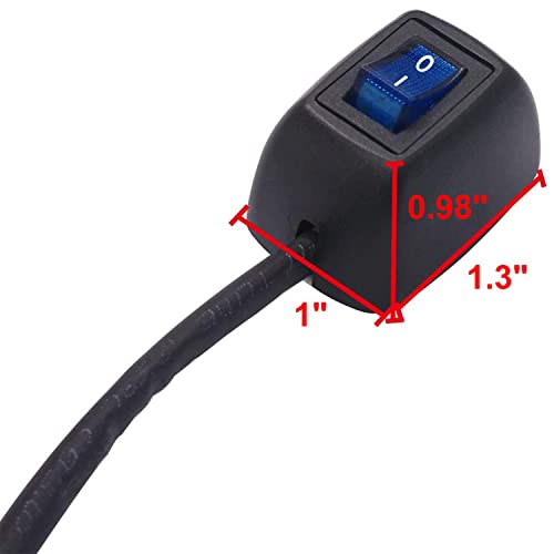 Twtade HZCX-3X Paste Type Switch Car Push Button Switch With Led Light On/Off Dc12V/10A 24V/5A Water Drop Shape Diy Car Switch Spst Rocker Switch thumb #4