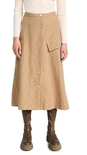 Vince Women's Utility Button Down Skirt