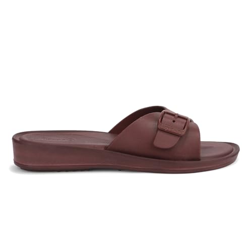 Image of Aqualite NEO-9368 Casual Slide Slipper for Women dailywear Slip-ons Anti-Skid, Waterproof EVA Slide Flipflop