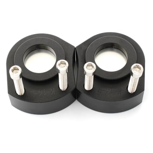 Kit pinces guidon avant moto Kawasaki ZZR1400 évite mal de dos en voyage