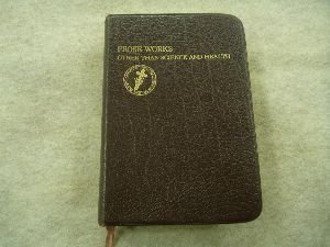 Hardcover Prose Works, Other Than Science and Health With Key to the Scriptures Book