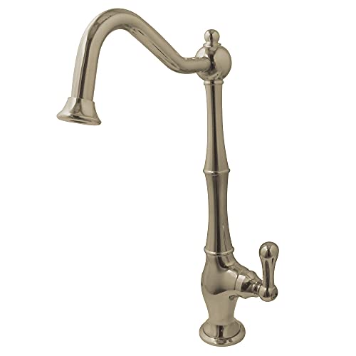 Crazy Deals KINGSTON BRASS KS1198AL Heritage Cold Water Filtration Faucet, Brushed Nickel Crazy Deals KINGSTON BRASS KS1198AL Heritage Cold Water Filtration Faucet, Brushed Nickel