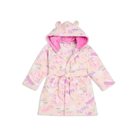 Peppa Pig Girls Soft Fleece Robe Cover