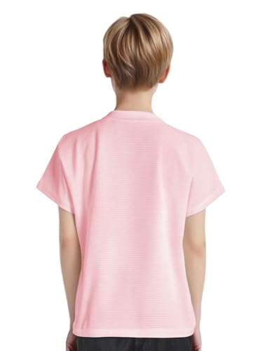 Kids Boys Girls Short Sleeve Crewneck Tshirts Quick Dry Moisture Wicking School Pe Sport Tee Tops2