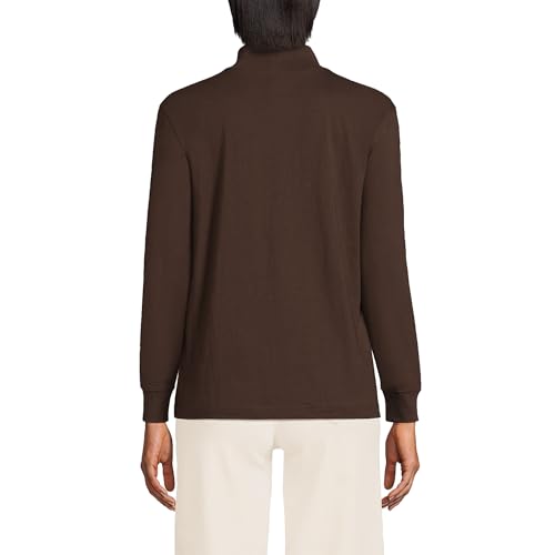 Image of Lands' End Women's Plus Size Long Sleeve Super T Mock