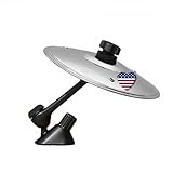 Car Cymbal: The Ultimate Gift for Music Lovers Enhance your driving experience with luxury and relaxation. Perfectly matches all car interiors (exquisite craftsmanship in dazzling silver). (silver)