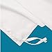 Bedsure 100% Bamboo Duvet Cover King Size Set - Hypoallergenic, Breathable and Wrinkle Resistant Comforter Cover - 3 Pieces Set with Corner Ties and Button Closure White Bedding