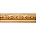 Waddell MLD363 Corinthian Base Molding, 96 in L x 3-1/8 in W, Pine
