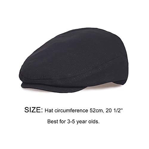 Kids Driver Cap Newsboy Cap Vintage Flat Caps Boy Beret Hat2