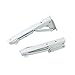 YiYi Shelf Brackets 2 Pezzi Staffa a Muro Pieghevole Bianca 90 ° Montaggio a Parete mensola in Ferro Pieghevole mensola Staffa a mensola, Cerniera Pieghevole a Parete