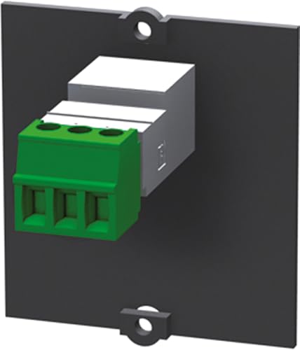 Prise stéréo mini-jack 3,5 mm Bachmann 917.091 plaque de raccordement audio
