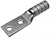 Burndy YAZV282TC14FX 4/0 Flex, Purple, 2-Hole, 1/4" Hole, Copper Compression Long Barrel Lug, With Inspection Window