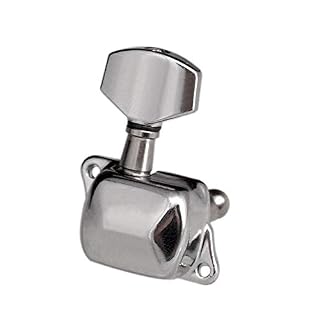 HUIOP 6 pièces de cordes de guitare accordeurs de cordes mécaniques semi-fermées mécaniques mécaniques accordeurs pour guitare électrique guitare acoustique (6 droite, argent),touches de réglage,Bouto - Les Beatles, Paul McCartney, John Lennon, RIngo Starr, George Harrison HUIOP 6 pièces de cordes de guitare accordeurs de cordes mécaniques semi-fermées mécaniques mécaniques accordeurs pour guitare électrique guitare acoustique (6 droite, argent),touches de réglage,Bouto – Image 6