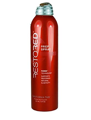 california spray tan - California Tan Red Light Therapy Restored Prep Spray 6 Oz