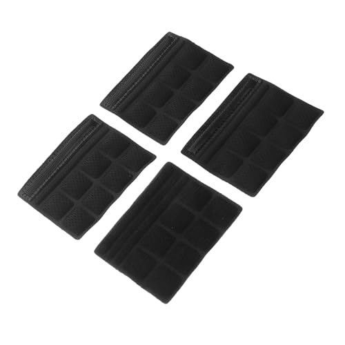 TOYANDONA 4pcs Soft Bicycle Helmet Chin Pad Replacement Sponge Lining for Bike Helmet