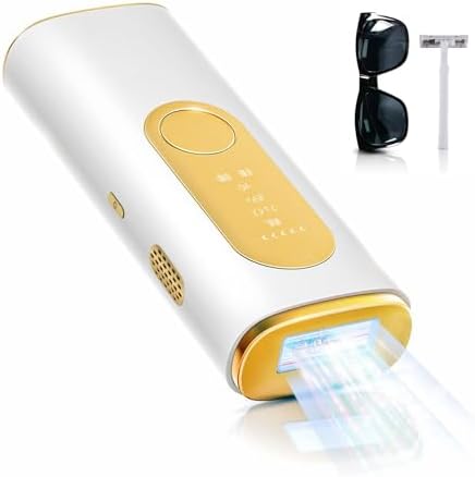 Amazon | 脱毛器 【新デザイン・サファイア冷却】 HIPL光脱毛器 全身  