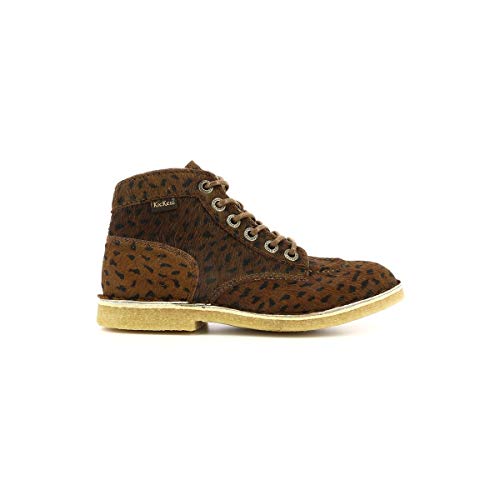 Bottillon femme Kickers Legend avec lacets ajustables et semelle crantée robuste - 7
