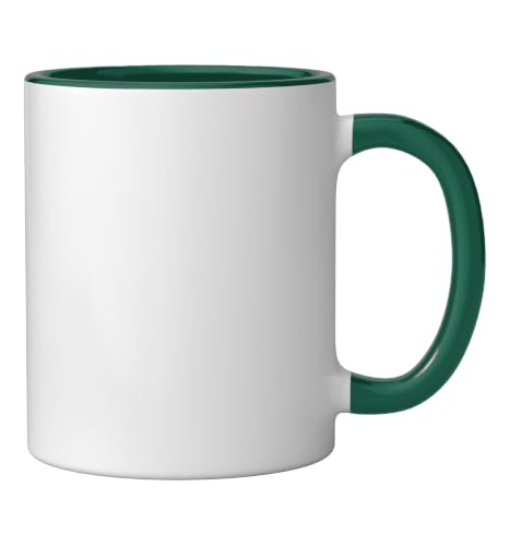 Fly High Jackie, Jackie and Shadow Bald Eagle Ceramic Mug, Dark Green/White, 11oz by Bald eagles big bear Jackie and shadow Tee - Used condition - Image 2
