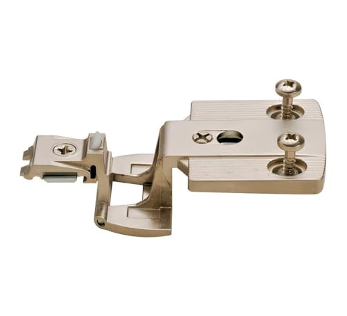 Brixwell QH7K-001 Single Pivot Institutional Hinge Arm Full OverlayOpening Angle 270 Degree Matt Nickel Plated
