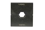 TH0005 single size Die set for wire size 1 AWG