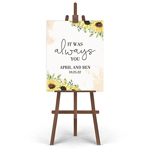 Letrero de boda personalizado que soluciona la decoración de tu recepción 4