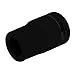 Aexit 1-inch Square Hand Operated Tools Drive 25mm Inner Hex 80mm Length CR-MO Steel Black Impact Socket Model:34as588qo137