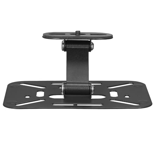 VICASKY Support Pliable pour Projecteur Portable Noir en Métal Réglable, Support Robuste de Table Compatible Multi-modèles, Bureau et Voyages, Étagère...