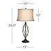 Franklin Iron Works Liam Modern Industrial Table Lamp 29 1/2